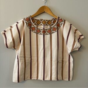 Madewell Embroidered Top